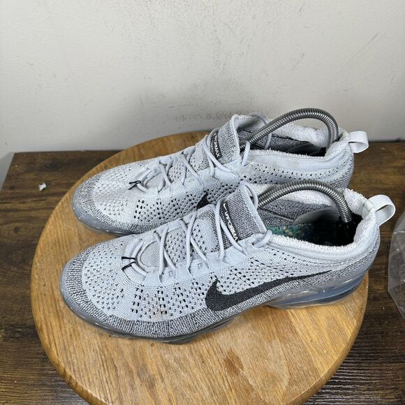 Nike Air Vapormax Flyknit 2023 Shoes Mens Size 11 Gray Black Running DV1678-004 - Picture 3 of 8